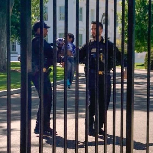 Tiny troubles: Toddler infiltrates White House grounds