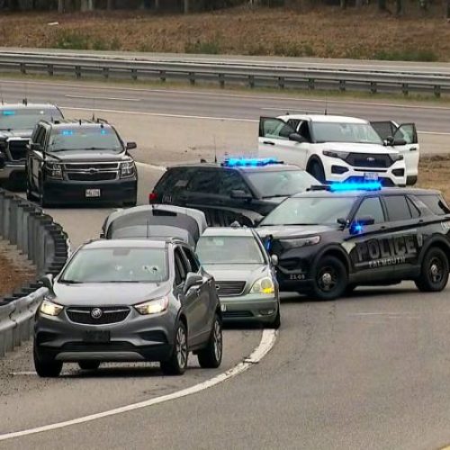 A man has been arrested in the killings of 4 people found in a Maine home. Authorities are also investigating highway shootings they say are connected