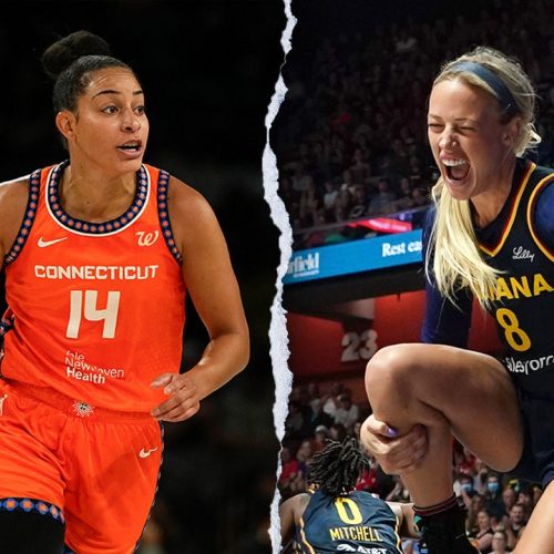 Fever’s Sophie Cunningham tells mom to stand down after season-ending injury