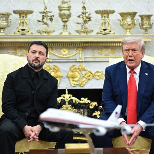 Trump meets Zelenskyy on Ukraine security discussions after Putin talks