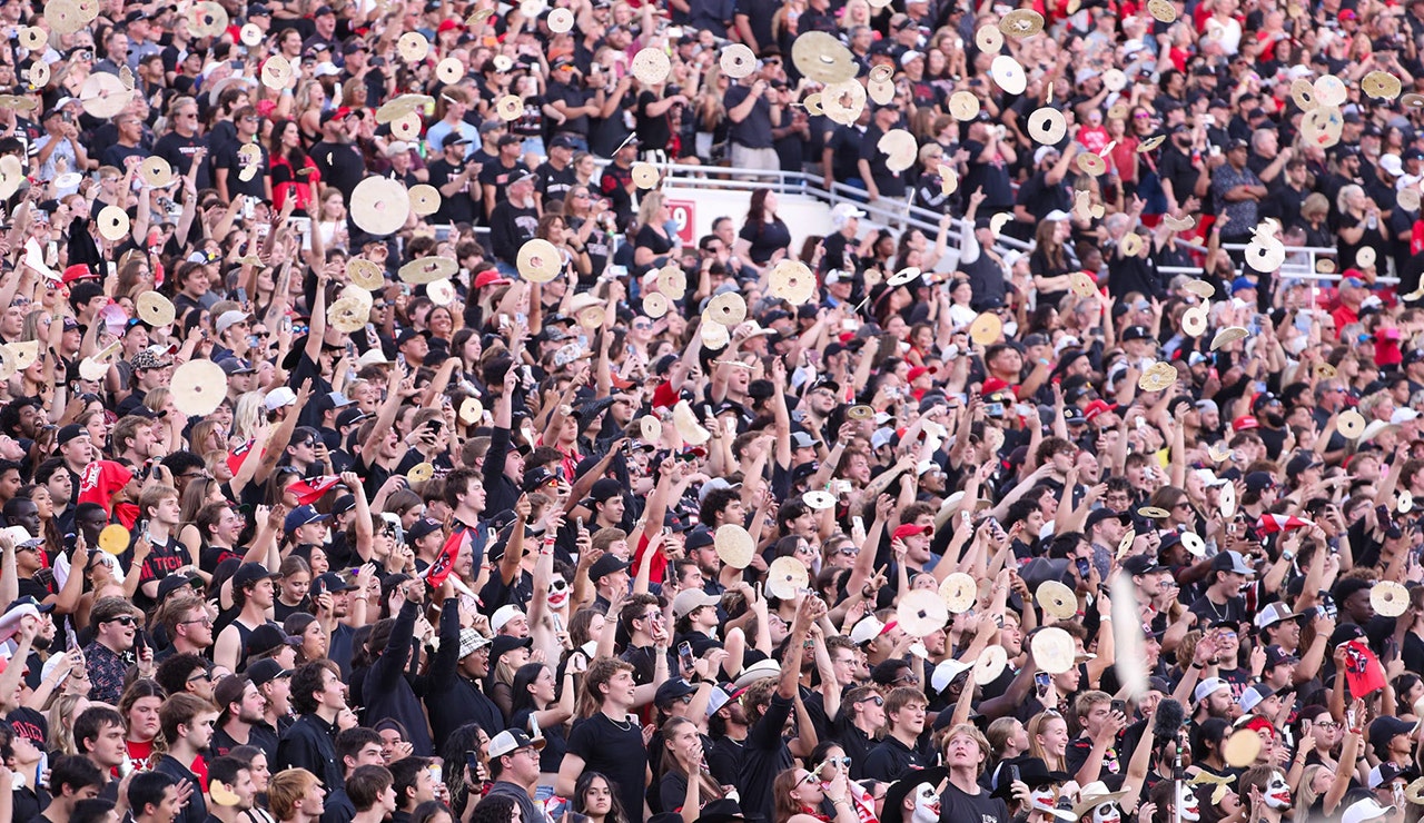 Pocket knife hits Kansas staff member at Texas Tech football game, coach says